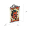 Trouble Maker Stainless Steel 8 oz Liquor Flask